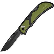 Outdoor Edge RCG252 Razor EDC Lite Lockback Knife Black/OD Handles