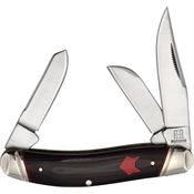 Rough Rider 2298 Sowbelly Trapper Black/Red