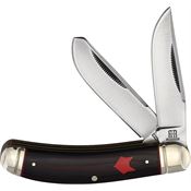 Rough Rider 2299 Sowbelly Trapper Black/Red