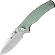 SenCut 200662 Slashkin Linerlock Knife Jade Handles