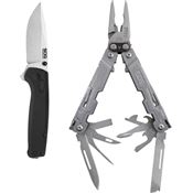 SOG 99992445 Terminus XR/PowerAccess Knife Black Handles