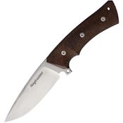 Viper 4882IM Giangi stonewashed Fixed Blade Knife Brown Handles