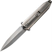 WE 220322 Diatomic Bead Blast Knife Gray Handles