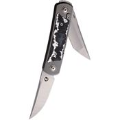 Yan EMWWSFCF EMW Fat Carbon Fiber Folding Knife Carbon Fiber Handles