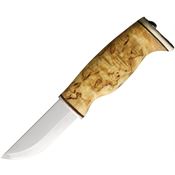 Arctic Legend 941 Hunter's Satin Fixed Blade Knife Curly Birch Handles