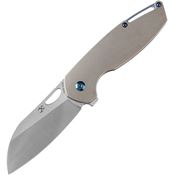 Kansept 1022B5 Model 6 Framelock Knife Bronze Handles