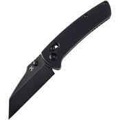 Kansept 1015V1 Main Street Crosslock Black Knife Black Handles