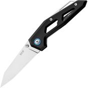 MKM-Maniago EGLABK Edge Linerlock Knife Black Handles