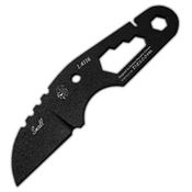 J&V Adventure 1435N SMALL Black Fixed Blade Knife