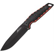 Hydra 10 Casus Belli Blade Fixed Blade Knife Black and Red Handles