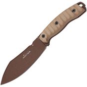 Hydra 08 Noctem Fixed Blade Knife Coyote Handles