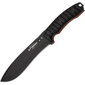 Hydra 04 Stygian Fixed Blade Knife Blade Black Handles