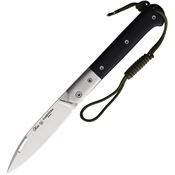 Nieto 209INOX Cabritera Satin Folding Knife Black Handles