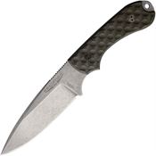 Bradford 32FE002A Guardian 3.2 Textured Stonewash Fixed Blade Knife OD Green Handles