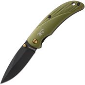 Browning 0337 Prism 3 Linerlock Knife Green Handles