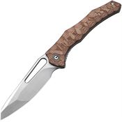 Civivi 220064 Spiny Dogfish Knife Brown Handles