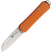 Fox VP108OR Vulpis Folder Stonewash Knife Orange Handles