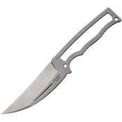 Halfbreed CFK02 Compact Field Pik Stonewash Fixed Blade Knife Skeletonized Handles