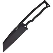 Halfbreed CFK04BLK Compact Field PVD Whar Black Fixed Blade Knife Skeletonized Handles