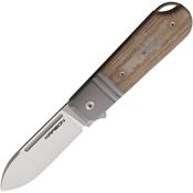 Karbon 100 Ahoy Natural Knife Natural Handles