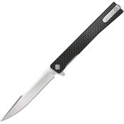 Ocaso 9HFS Solstice Linerlock Knife Carbon Fiber Handles