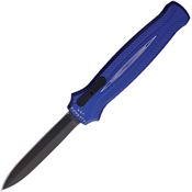 Piranha P20BT Auto Rated-X OTF Black Knife Blue Handles