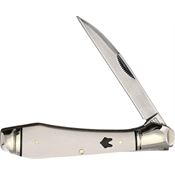 Rough Rider 2308 Wharncliffe Folder White Mic