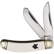 Rough Rider 2310 Sowbelly Trapper White Mic