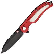 Rough Rider 2550 Tattoo Series Black Knife Red Handles