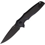 Spartan SFBL11CF POROS Linerlock Knife Black/Carbon Fiber Handles