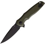 Spartan SFBL11GR POROS Linerlock Knife Green Handles