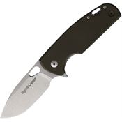 Viper 5935GG Kyomi Stonewash Knife G10 Green Handles
