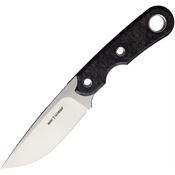 Viper 4026FCM Basic1 Satin Fixed Blade Knife Carbon Handles
