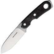Viper 4034FCM Basic3 Satin Fixed Blade Knife Carbon Handles