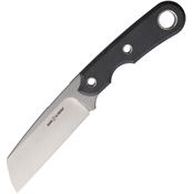 Viper 4032CB Basic2 Stonewash Fixed Blade Knife Black Handles