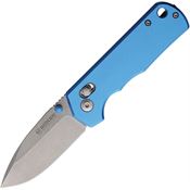 Boker Magnum 01SC711 Rockstub Axis Lock Knife Blue Handles
