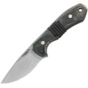 Condor 183330SK Mountaineer Trail Intent Satin Fixed Blade Knife Black Handles