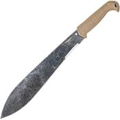 Condor 2850145HC Terrachete Machete Desert Steel Fixed Blade Knife Tan Handles