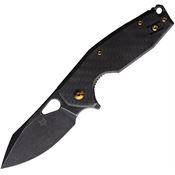 Fox 527LICF Yaru Knife Carbon Fiber Handles