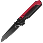 Kizer 3632A2 Hyper S35Vn Knife Black/Red Handles