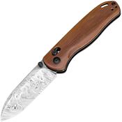 Kizer 3619L1 Drop Bear 7.62Cm Knife Brown Handles