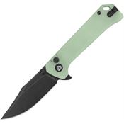 QSP 147D2 Grebe Button Lock Jade G10