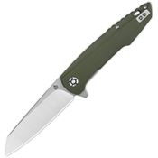 QSP 108B1 Phoenix Linerlock Knife Green Handles