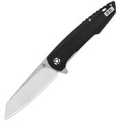 QSP 108C1 Phoenix Linerlock Knife Black Handles