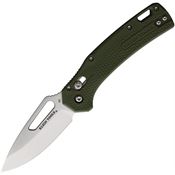 BlackFire OGK000GNB Pivot Lock Satin Folding Knife Green Handles