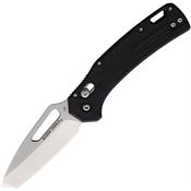 BlackFire OGK001BKB Pivot Lock Satin Folding Knife Black Handles