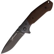 BlackJack B157 Knife Brown Micarta Handles