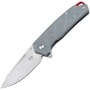 Boker Plus P01BO553 Gemtek Stonewash Knife Gray Handles