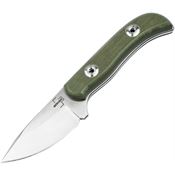 Boker Plus P02BO095 Dasos Fixed Blade Knife Green Handles