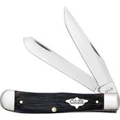 Case XX 09700 Trapper Knife Purple Barnboard Handles